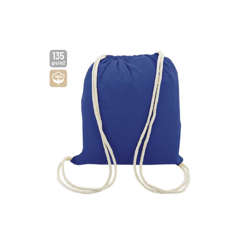 BOLSA MOCHILA  ALGODON 100%ALGODON 135 GRS