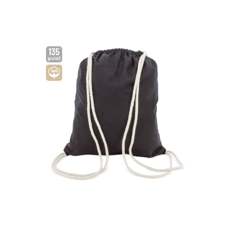 BOLSA MOCHILA  ALGODON 100%ALGODON 135 GRS