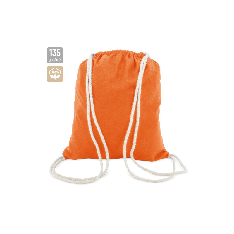 BOLSA MOCHILA  ALGODON 100%ALGODON 135 GRS