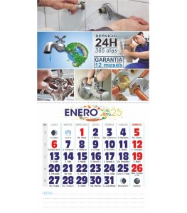 CALENDARIO IMAN TODO COLOR 10X21 CM