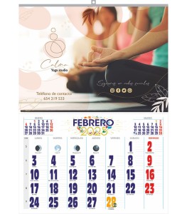 CALENDARIO PARED TODO COLOR 43,5X31 CM