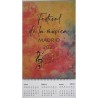 CALENDARIO KRAFT TRIMESTRAL 31,5X57 CM