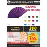 OFERTA 32/24: ABANICO VARILLAS PLÁSTICO