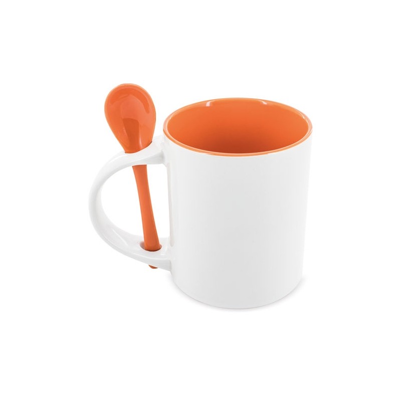 MUG SUBLIMACION REDONDA CON CUCHARA "NEIVA"