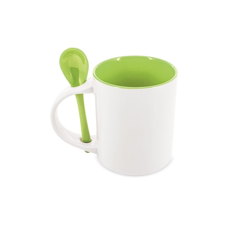 MUG SUBLIMACION REDONDA CON CUCHARA "NEIVA"