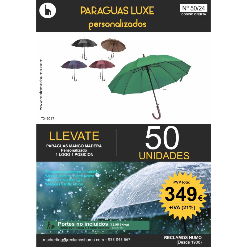 OFERTA 50-24 PARAGUAS LUXE OFERTA 50-24 PARAGUAS LUXE