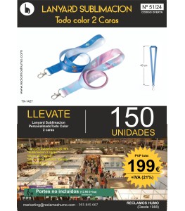 OFERTA 51-24 LANYARD SUBLIMACION