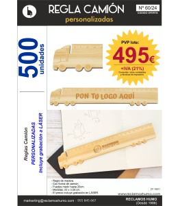 OFERTA 60/24: REGLA CAMIÓN