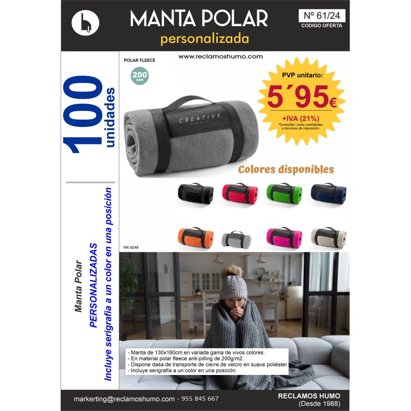 OFERTA 61/24: MANTA POLAR