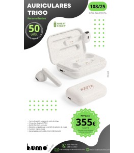 OFERTA 108/25: AURICULARES INALAMBRICOS TRIGO