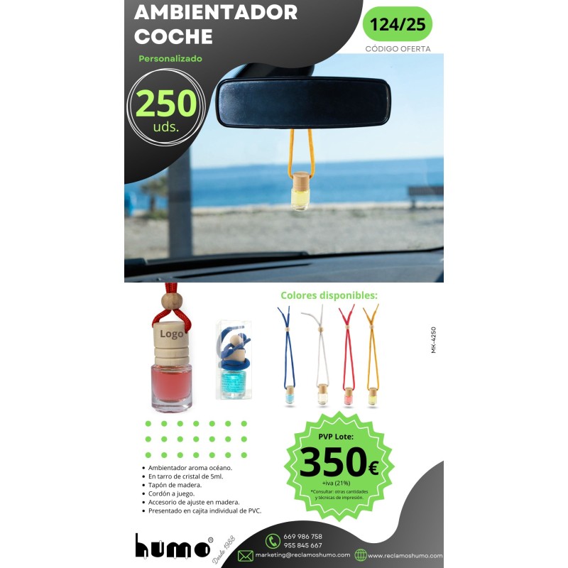 OFERTA 124/25: AMBIENTADOR PARA COCHE OFERTA 124/25: AMBIENTADOR PARA COCHE