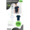 OFERTA 137/25: CAMISETA TECNINA CUELLO COMBINADO
