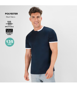 OFERTA 137/25: CAMISETA TECNINA CUELLO COMBINADO