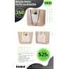 OFERTA 140/25: BOLSA MAXI YUTE/ALGODON