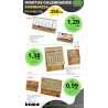 OFERTA 143/25: CALENDARIOS SOBREMESA KRAFT TODO COLOR