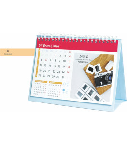 OFERTA 149/25: CALENDARIO SOBREMESA PIE COLOR