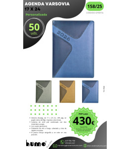 OFERTA 158/25: AGENDA VARSOVIA 17X24