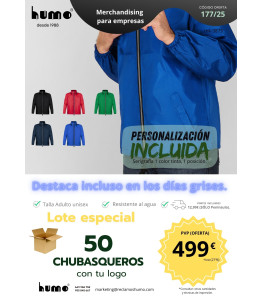 OFERTA 177/25: CHUBASQUERO