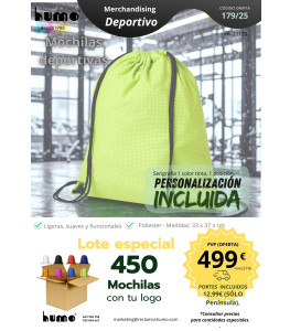 OFERTA 179/25: MOCHILA DEPORTIVA