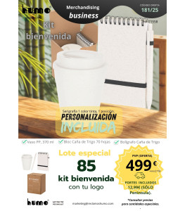 OFERTA 181/25: KIT BIENVENIDA