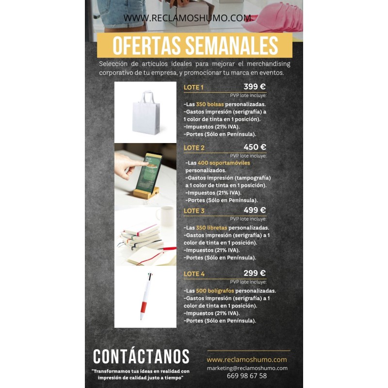 OFERTAS SEMANA 12 ENERO