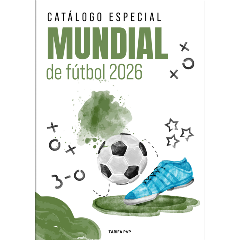 CATALOGO ESPECIAL MUNDIAL DE FUTBOL 2026