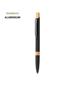 LOTE 23: BOLIGRAFO ALUMINIO / BAMBÚ