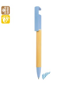 BOLIGRAFO BAMBÚ-FIBRA DE TRIGO