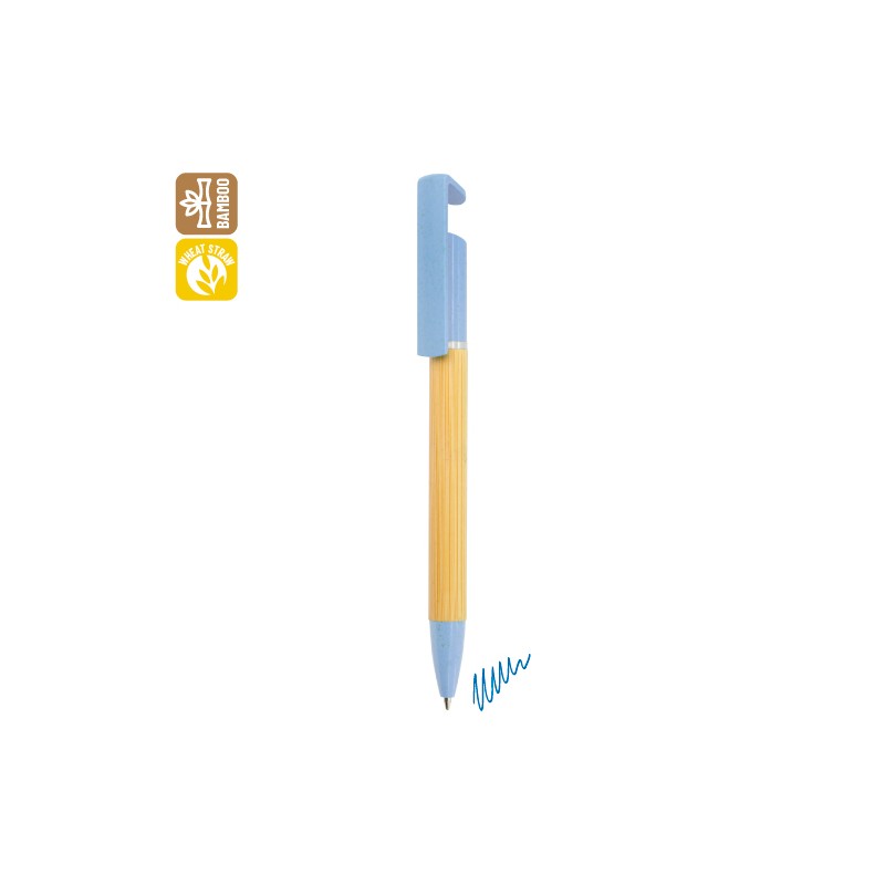 BOLIGRAFO BAMBÚ-FIBRA DE TRIGO