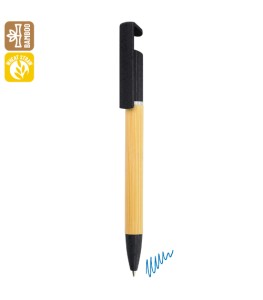 BOLIGRAFO BAMBÚ-FIBRA DE TRIGO