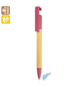 BOLIGRAFO BAMBÚ-FIBRA DE TRIGO