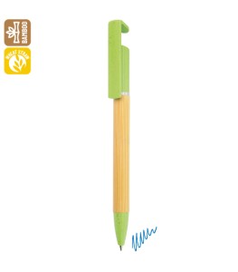 BOLIGRAFO BAMBÚ-FIBRA DE TRIGO