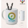 LOTE 35: TAZA CERAMICA APILABLE