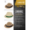 LOTE 42: SOMBRERO PAJA