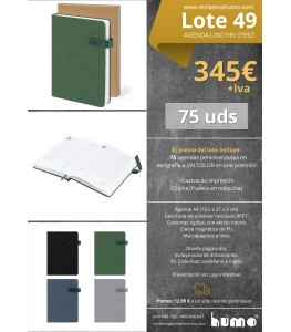 LOTE 49: AGENDA LINO