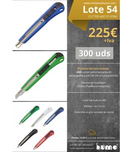 LOTE 54: CUTTER ABS