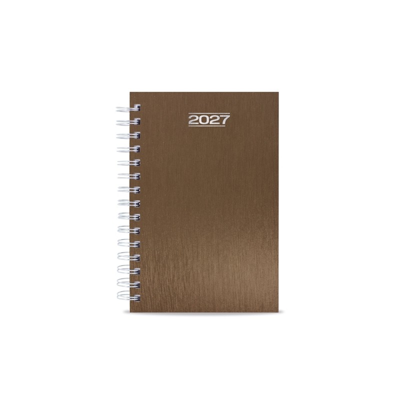 AGENDA ANILLA METALIZADA RAKI