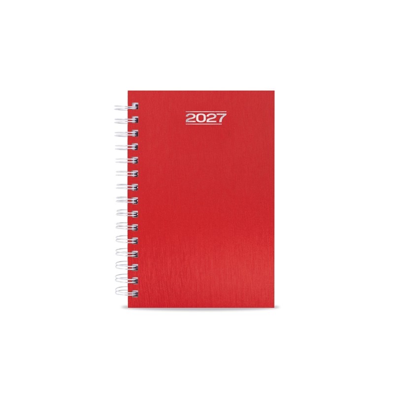 AGENDA ANILLA METALIZADA RAKI