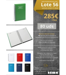 LOTE 56: AGENDA WIREO A5