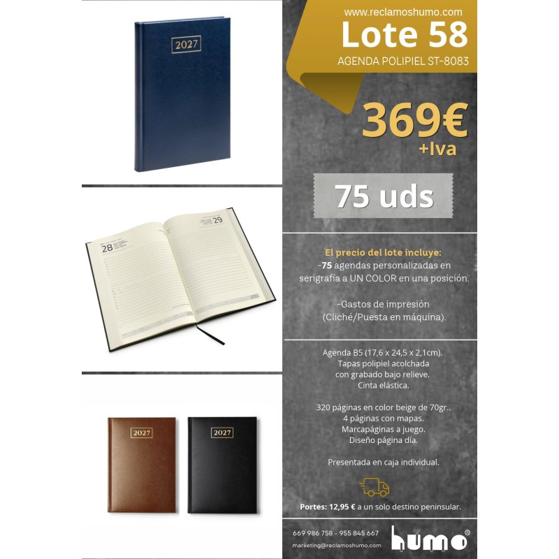 LOTE 58: AGENDA B5